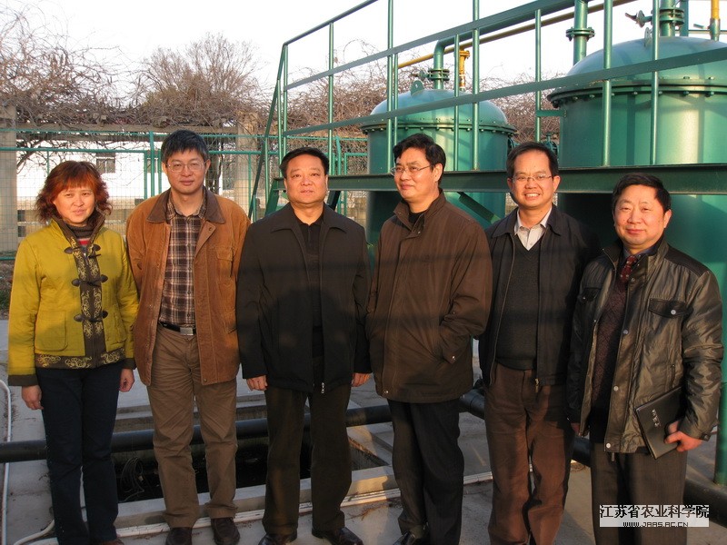 昆明市政府副市长王道兴一行到江苏省农科院访问